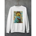 thumbnail image 3 of Bird In The Tropics I Sweatshirt Men -Carolee Vitaletti Designs, Male x-Large, 3 of 4