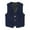 Navy-a, variant on Boy's 4 Button Formal Suit Vest Dress Waistcoat with Pockets, Size 2-16 Years