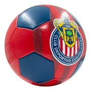 Voit No. 5 Club Guadalajara S100 Soccer Ball, White, Size 5