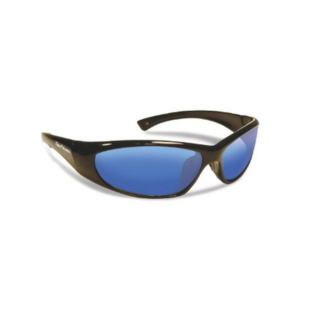 Flying Fisherman Fly Fish Sunglasses Jr Anglr Fluke Blk Smk/Blk Mrror
