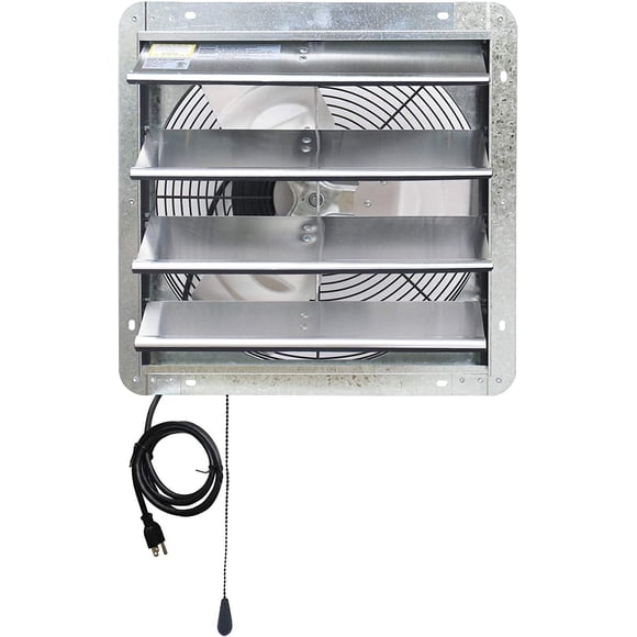 Extractor de aire para pared iLiving ILG8SF16V-T 16" Plata