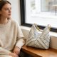 thumbnail image 4 of CaiYueKe Woven Tote Bag Large Capacity Shoulder Bag Casual Handbag for Women Multifunctional Commuting Bag Beach Tote Bag for Work Travel Shopping Stylish Storage Bag, 4 of 7