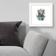 thumbnail image 4 of Gallery Pops Harry Potter - Hogwarts Crest Tattoo Art Wall Art, White Framed Version, 12" x 12", 4 of 5