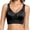Black, variant on Women's Racerback Lace Padded Seamless Bra Wirefree Comfort Fit Everyday Support Wireless Bras for Women Pack Women Bras plus Size Push up Woman Sports Bar Women Bras plus Size Sports Womens