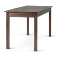 thumbnail image 4 of Simpli Home Monroe Computer Desk in Distressed Charcoal Brown, 4 of 8