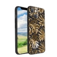 thumbnail image 1 of Botanical-Gold-Floral Phone Case, Degined for iPhone 13 Case Men Women, Flexible Silicone Shockproof Case for iPhone 13, 1 of 1