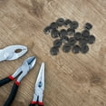thumbnail image 4 of OUNONA 10 Pairs Rotary Tool Brush Cap Plastic Black for Electric Tools, 4 of 8