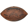 thumbnail image 4 of NFL - Wilson 9 Inch Throwback Football - Los Angeles Chargers, 4 of 5