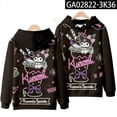 thumbnail image 4 of Chandail à Capuchon Kawaii Hello Kitty Sanrio pour Femme, Tenue d'Automne, Chandails Amples, Haut Ample, Chandail Coréen pour Femme, Mode, Long Hello Kitty HOEMLIN, 4 of 7
