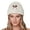 1-Beige5592, variant on XIAOCHA Thick Fall‑Winter Beanie for Women,Puppy‑Embroidered Outdoor Skullcap,Grey