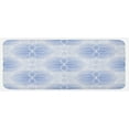 thumbnail image 1 of Geometry Kitchen Mat, Proportion of the World with Intersecting Concentric Spiral Art, Plush Decorative Kitchen Mat with Non Slip Backing, 47" X 19", Pale Blue, by Ambesonne, 1 of 1