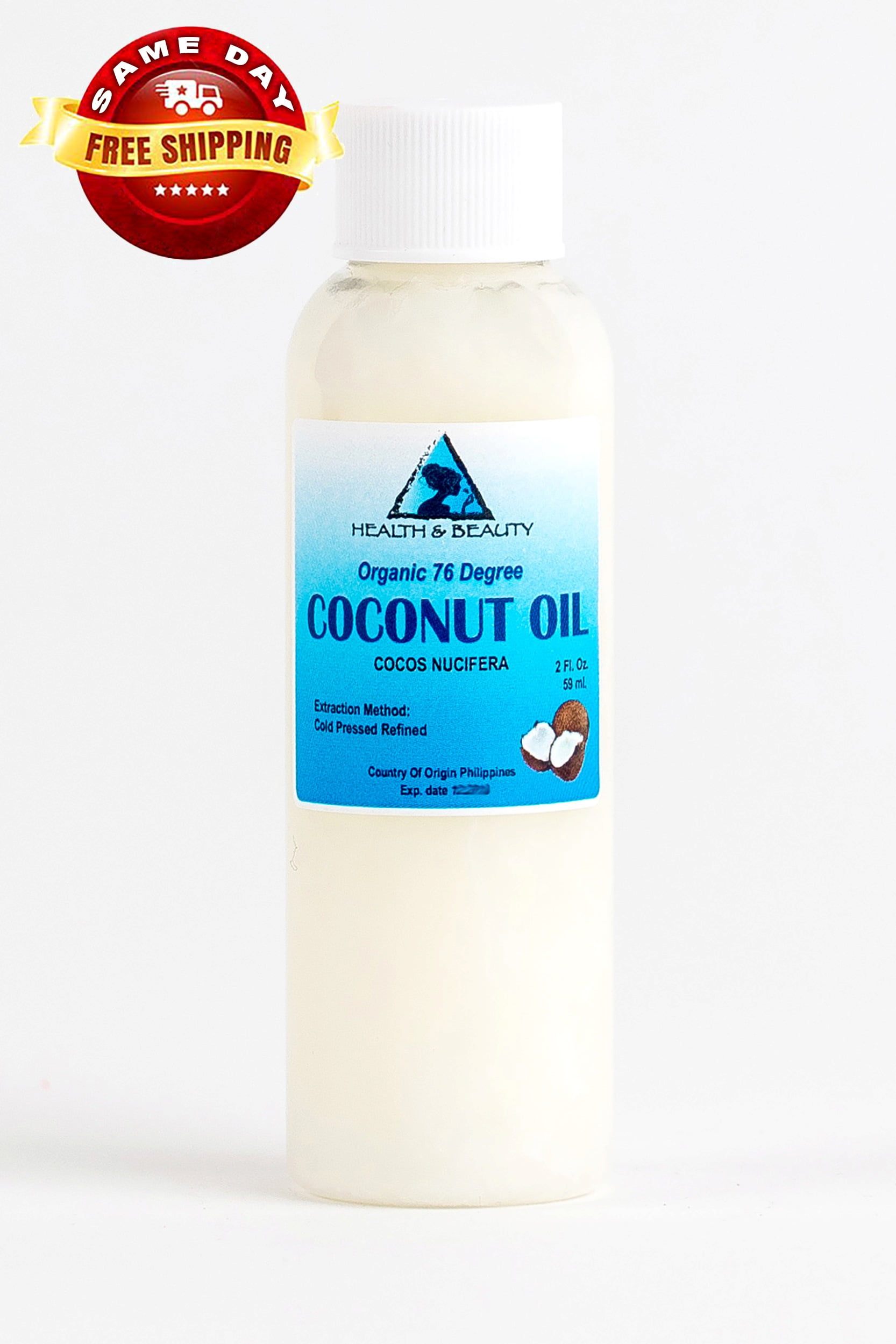 COCONUT OIL 76 DEGREE ORGANIC CARRIER REFINED COLD PRESSED 100 PURE 2