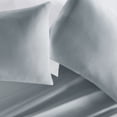 thumbnail image 4 of Blue 300TC Cotton Cooling Pillow Case Set, Standard/Queen, by Noble Linens, 4 of 8