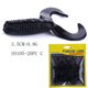 thumbnail image 5 of Yuarrent 20 unids/bolsa doble cola Larva pesca señuelo Arrificial Grub plástico pez cebo gusano falso accesorios de pesca al aire libre Type10 NO10 Yuarrent DJ1016-03, 5 of 6