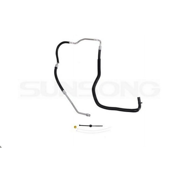 Sunsong 3404948 Power Steering Return Line Hose Assembly