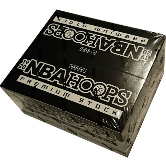 Panini NBA 2019-20 Hoops Premium Basketball Trading Card Value Box - 12 Packs