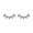 Gray, variant on Wovilon Mothers Day Gifts Home Decor A Pair Eyelash Home Decor Wall Sticker Decal Bedroom Vinyl Art Mural