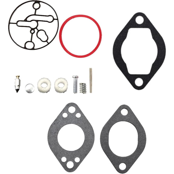 waltyotur 696146 Carburetor Overhaul Kit Replacement for Replacement for Briggs Stratton 696147 206400 20D400 20F400 210400 Horizontal Engines