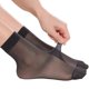thumbnail image 2 of 10 pares de calcetines de algodón antideslizantes de patrón liso para mujer, con media caña, transpirables, elásticos e invisibles, para todas las estaciones., 2 of 7