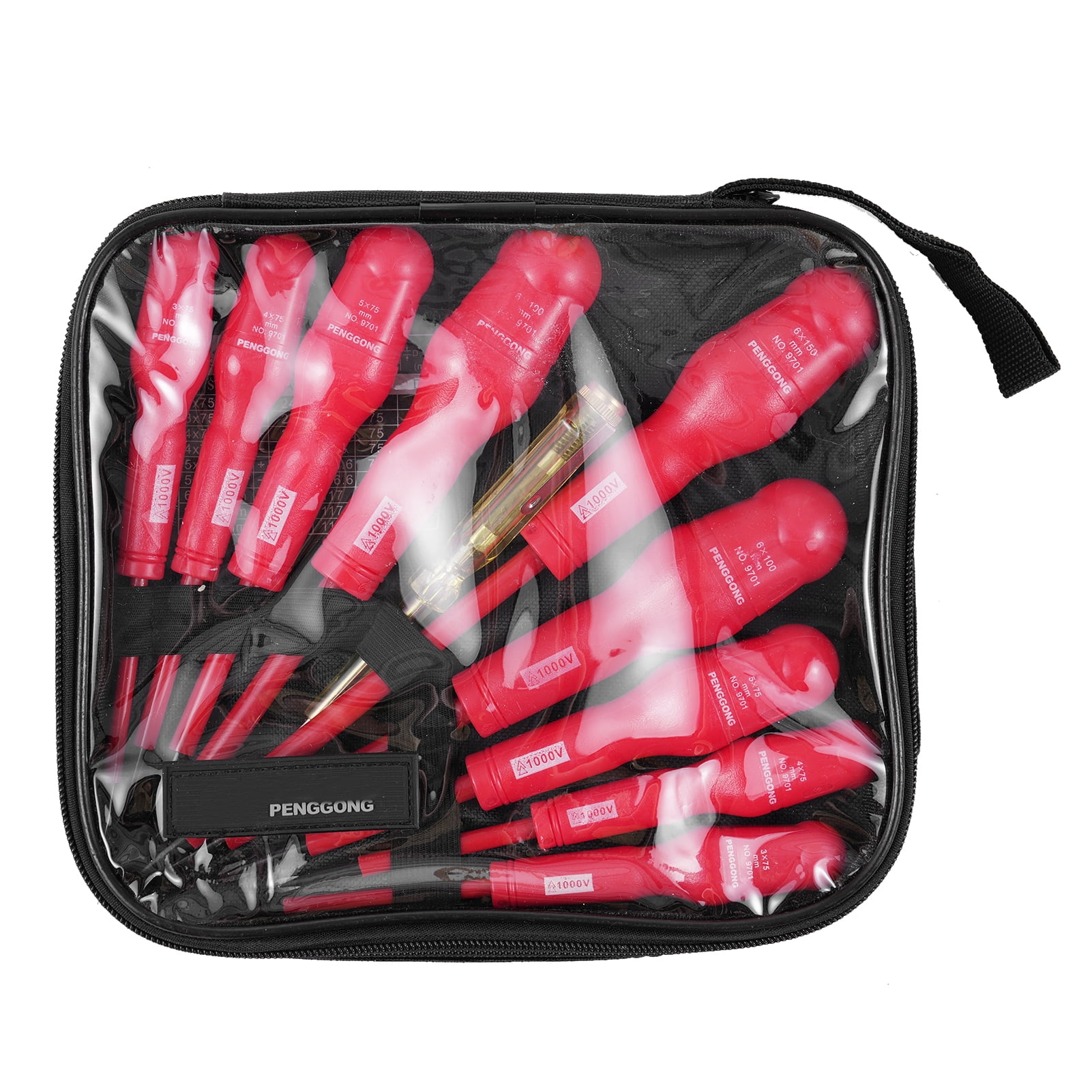 PENGGONG Screwdriver set,Phillips Screwdrivers And Screwdrivers Non-slip Handle Screwdriver Set Huiop Screwdrivers And 5 Screwdriver With 4 5 Slotted Screwdrivers All-in-one Premium Professional