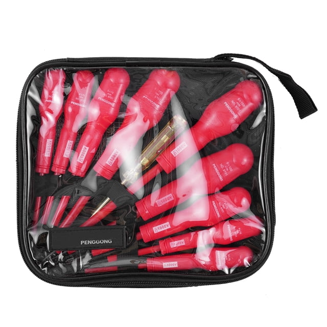 PENGGONG Screwdriver set,Phillips Screwdrivers And Screwdrivers Non-slip Handle Screwdriver Set Huiop Screwdrivers And 5 Screwdriver With 4 5 Slotted Screwdrivers All-in-one Premium Professional