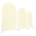 thumbnail image 4 of Wedding Arch Cover and Wedding Arch Backdrop Stand Set 3 Pieces Arch Backdrop Stand, Wedding Arch Stand, 4 of 21