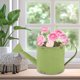 thumbnail image 3 of unbranded Florero Decorativo De Metal En Color Verde Con Vintage Para Eventos Y Hogar, 3 of 5