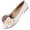 White, variant on Purcolt Womens Double Flower Faux Suede Flats Lightweight Casual Round Toe Soft Sole Ballet Shoes Comfort Slip On Dress Shoes for Work Office Walking