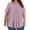 C_ Pink, variant on Stylish Olyvenn Womens Plus Size Pleated Tops Hide Belly Polka Dot Flowy Shirts Casual Loose Tunic Short Sleeve Elegant Trendy Dressy Blouse Red L