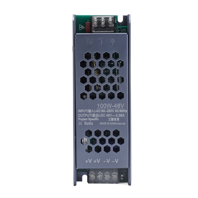 LED Lighting Transformer, Long Strip Intelligent Protection Energy Saving Quiet AC180-250V Switching Power Supply For String For Magnetic Light 100W 2.08A,200W 4.16A,300W