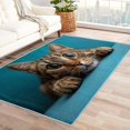 thumbnail image 1 of Cat Area Rugs for Bedroom Living Room - 6x8 ft - Cute Carpet for Home Decor - Cute Patterned Decorative Indoor Large Rug - Washable & Soft & Non Slip & Low Pile (ZL&130), 1 of 6