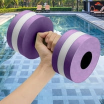 Water Aerobics Dumbbells EVA - Fitness Aquatic Barbell for Pool Exercise, Aqua Exercise Equipment
