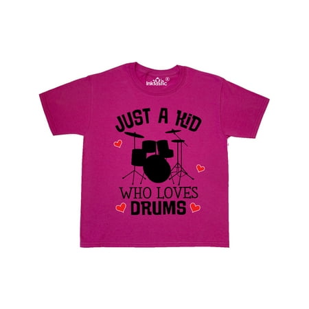 Future Drummer Kid Loves Drums Youth T-Shirt