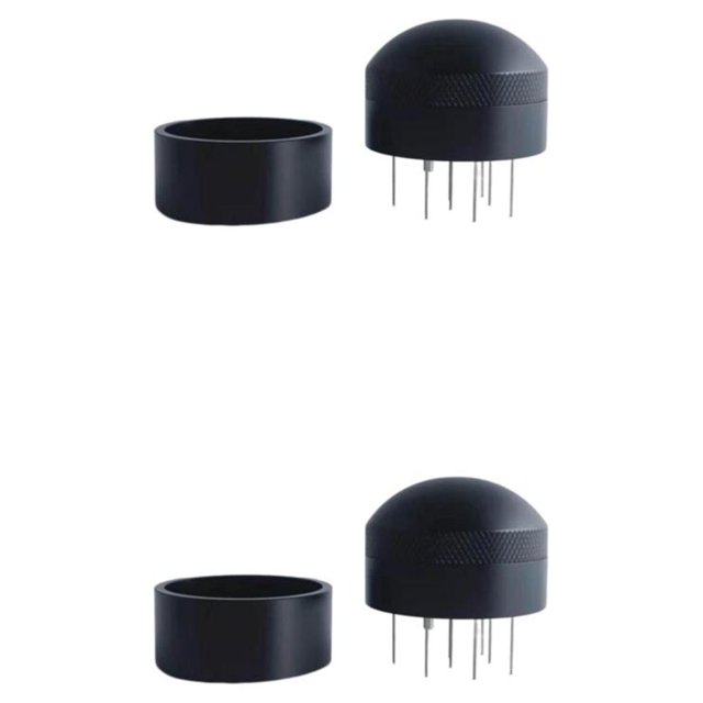 Moyic Herramienta Manual eficaz para nivelar la mano de la del café para obtener resultados suaves y consistentes en la cocina 51mm 2Conjunto