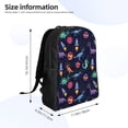 thumbnail image 4 of Balery Space Dinosaur Mochila - Mochila Estilosa y Duradera para Laptop de 15 Pulgadas con Tela Oxford Impermeable, 4 of 8