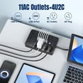 thumbnail image 2 of Usb C Hub Hubs & Usb Gadgets Hub Multi Port Adapter Usb C Multi Port Hub Laptop Docking Station Usb Cable Divider Hub Adapter Suitable for Mobile Phone Pc Laptop Usb C Cable, 2 of 7