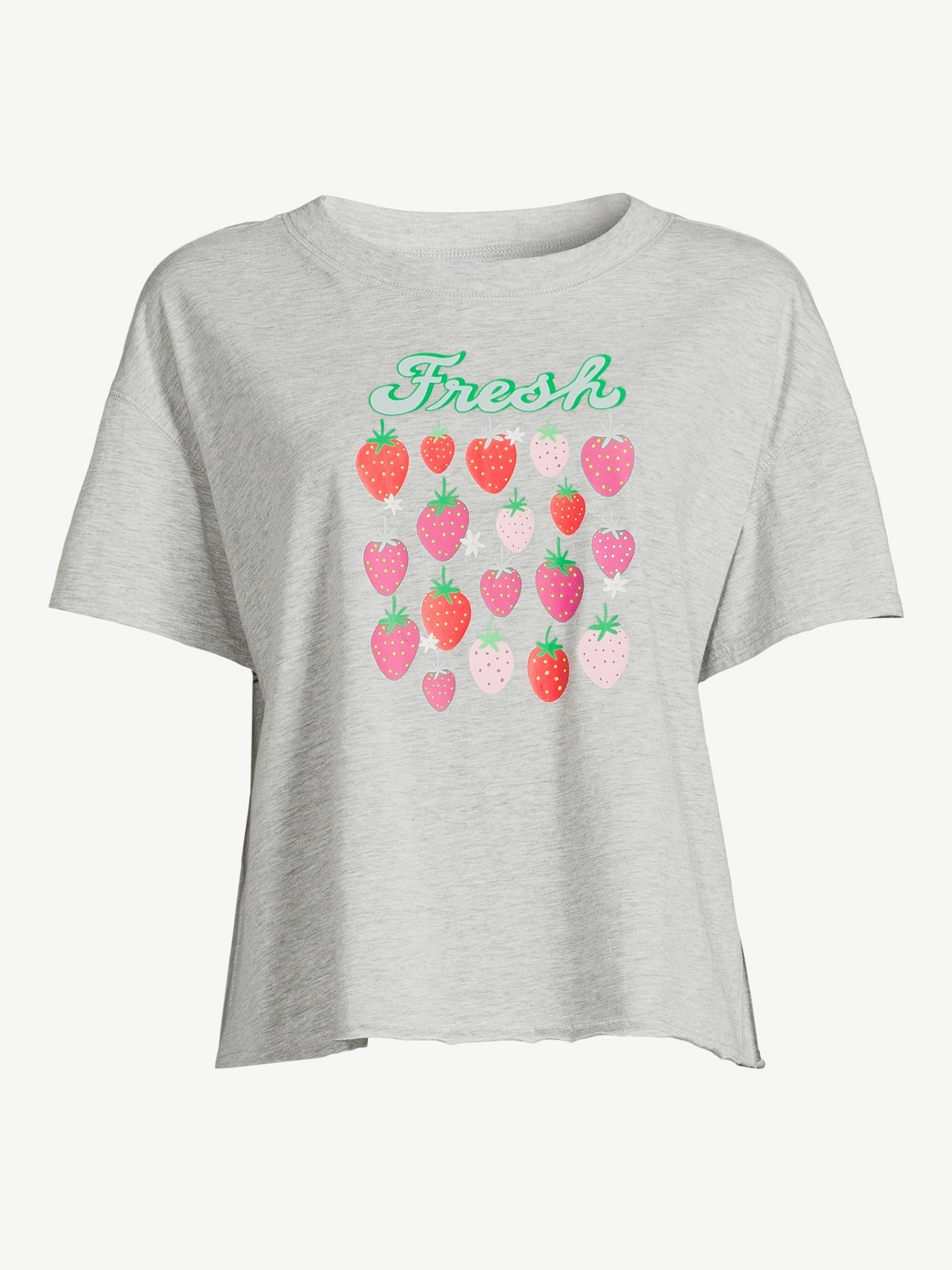 Joyspun Women's Graphic Sleep T-Shirt, Sizes S to 3X