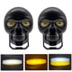 thumbnail image 2 of Motocicleta 2 Piezas Luces Antiniebla De Conducción De Motocicleta Luces De Vaina LED Barra Foco En Forma De Cráneo Faros De Luz Auxiliar Para Camión Todoterreno ATV UTV, 2 of 7
