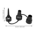 thumbnail image 2 of Masteelf Air Pump Nozzle Air Pump Nozzle Adapter Air Pump Attachment Air Pump Tip Pump Air Nozzle Home Air Pump Nozzle For Inflatable, 2 of 8