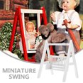 thumbnail image 4 of ColoMX Mini muñeca swing decorativo muñeca swing figurine muñeca swing swing muebles de casa pequeña, 4 of 8
