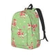 thumbnail image 1 of Disketp Cute Poodle Dog Mochila de Lona Estampada, Mochila Escolar de Viaje Ligera para Estudiantes y Portátil-Medium, 1 of 5