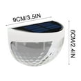thumbnail image 3 of Solar Fence Lights Outdoor 6LED - Waterproof Solar Lights Outdoor, Outdoor Solar Lights Fence Lights for Garden Fence Step Stair Post Wall Clearance, 3 of 6
