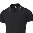 thumbnail image 5 of IhhxPro Men's Short Sleeve Collared Shirt with Button Detail Quick Dry Tee for Work or Casual Wear S-2XL, 5 of 5