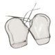 thumbnail image 2 of 2 fundas impermeables para manillar de patinete, accesorios de PVC para montar en bicicleta en climas lluviosos, protector de agarre multiusos., 2 of 9