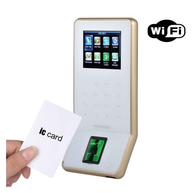 Time Attendance Machine F22 TCP/IP USB Fingerprint Door Access Control System Color Screen Optional RFID Card Reader ,Easy to Use