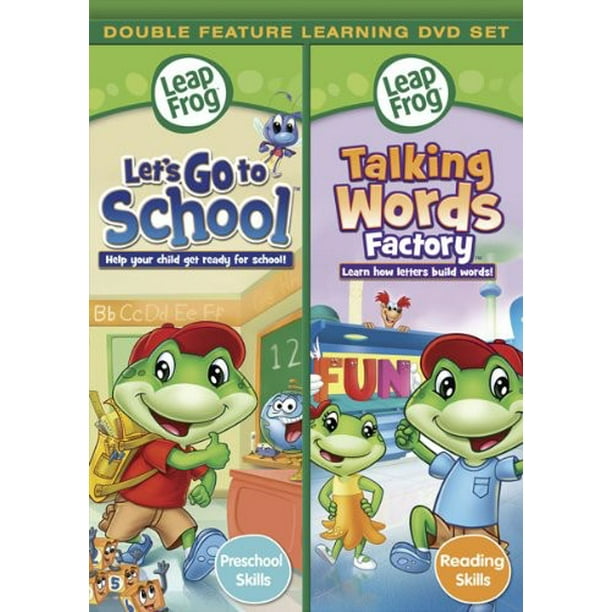 Let S Go To School Talking Words Factory Dvd Walmart Com Walmart Com