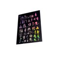 thumbnail image 2 of Inteprter Pegatinas transparentes con patrón múltiple, accesorio de bricolaje, artesanías coloridas duraderas, decoración de uñas, embalaje de regalo, Artesanía Pareja Inteprter HA059584-06, 2 of 6
