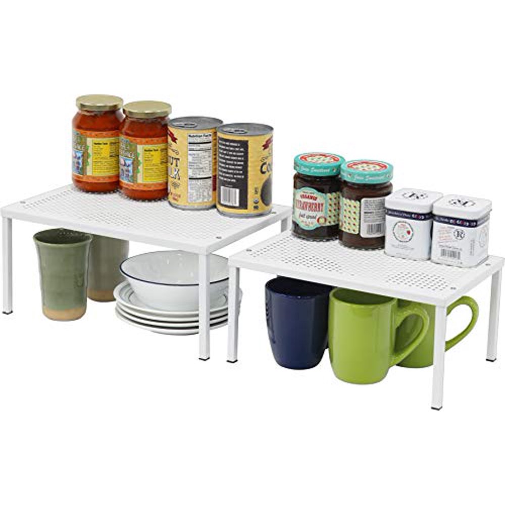SimpleHouseware Expandable Stackable Kitchen and Counter Shelf