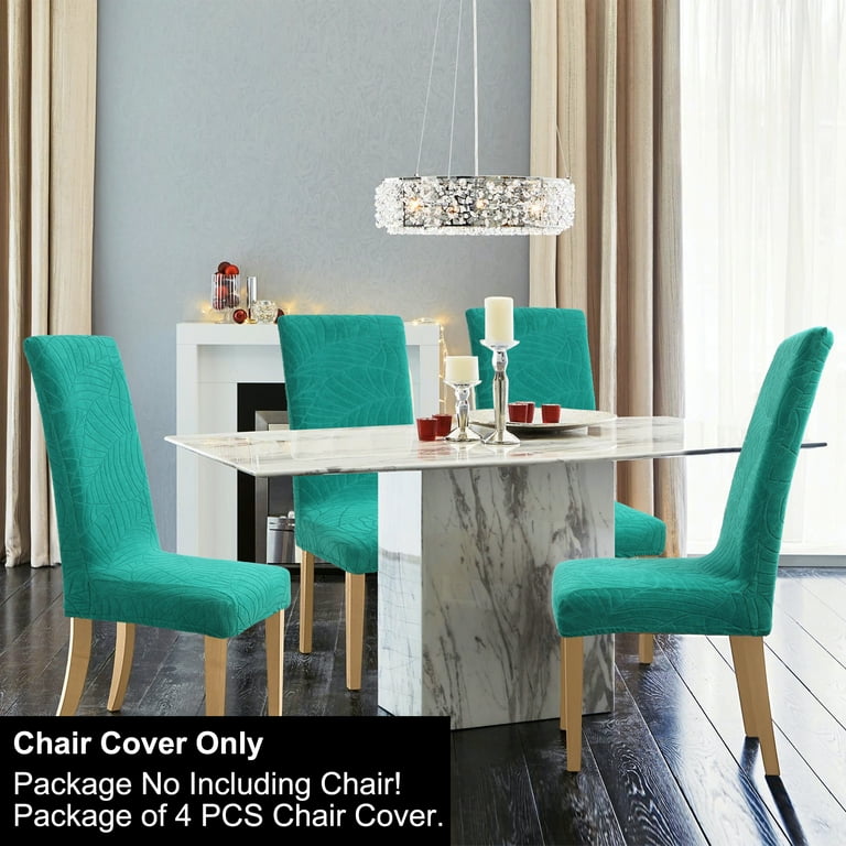 Teal velvet chair covers sale