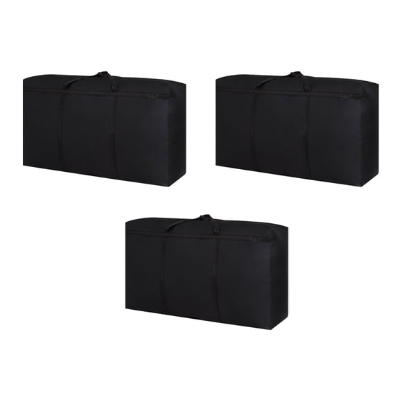 Billuyoard Bolsa de equipaje de viaje, almacenamiento conveniente y bolsas de mano impermeables de gran capacidad, bolso de mano, bolsa de viaje Almacenamiento y organización del hogar negro
